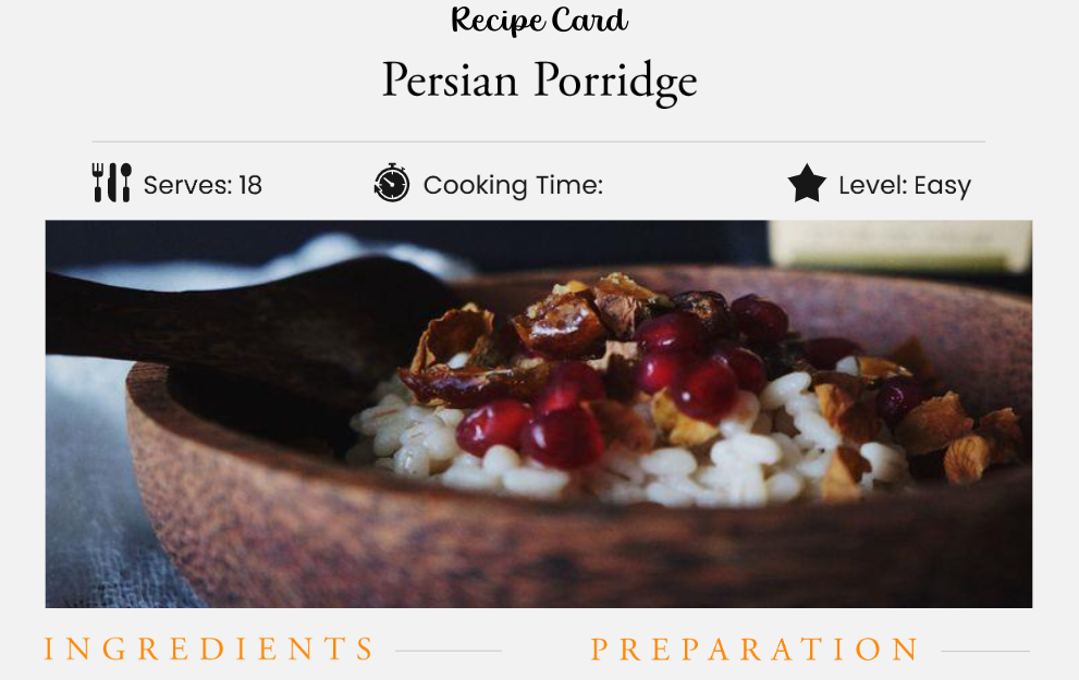 Persian Porridge