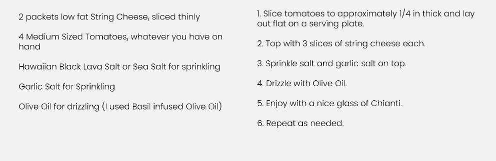 Recipe For A Hard Nights Tomato