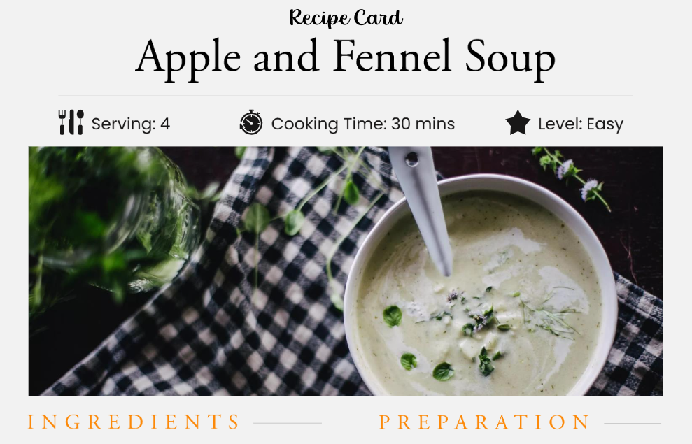 Apple And Fennel Soup