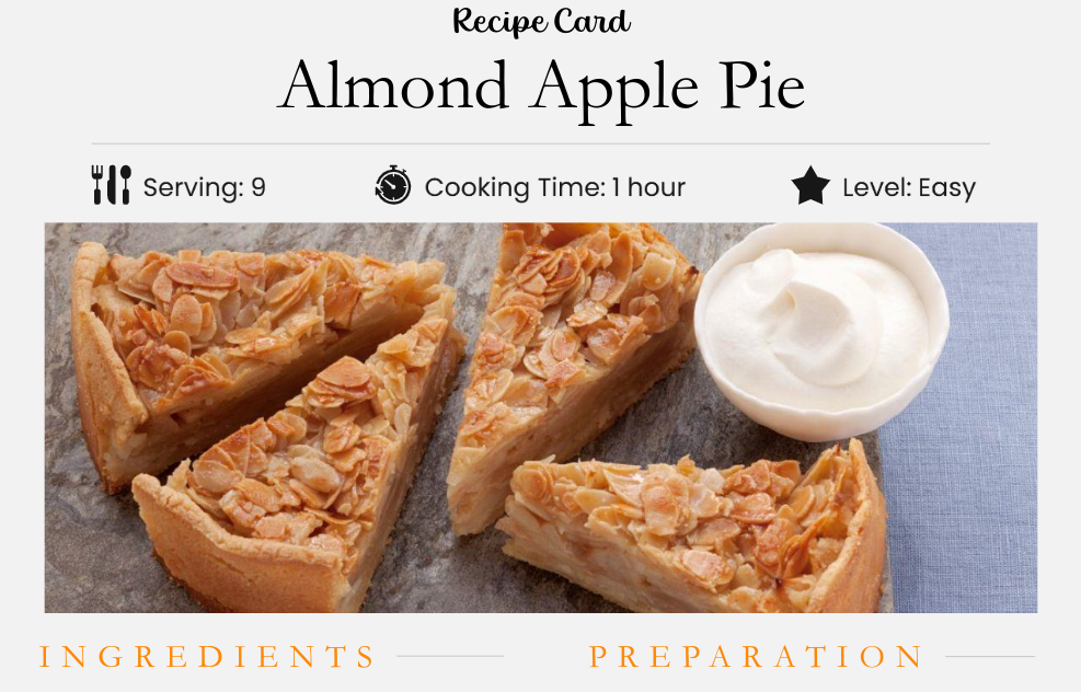 Almond Apple Pie